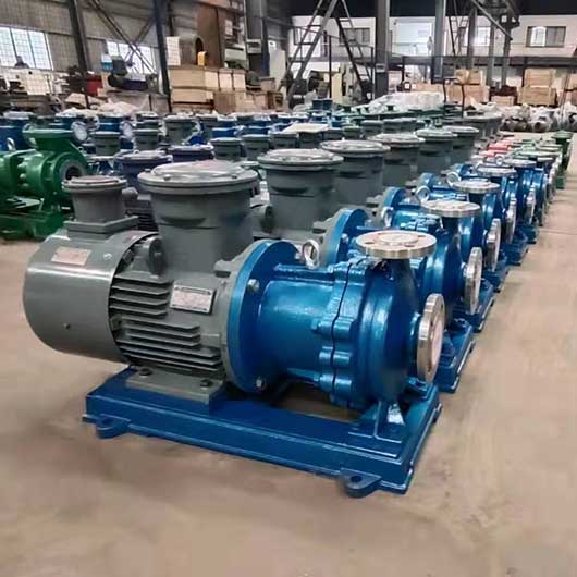 襯氟泵如何改進維修工藝，減少水力損失